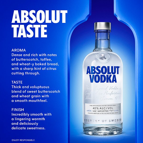 Absolut Original Vodka 700ml