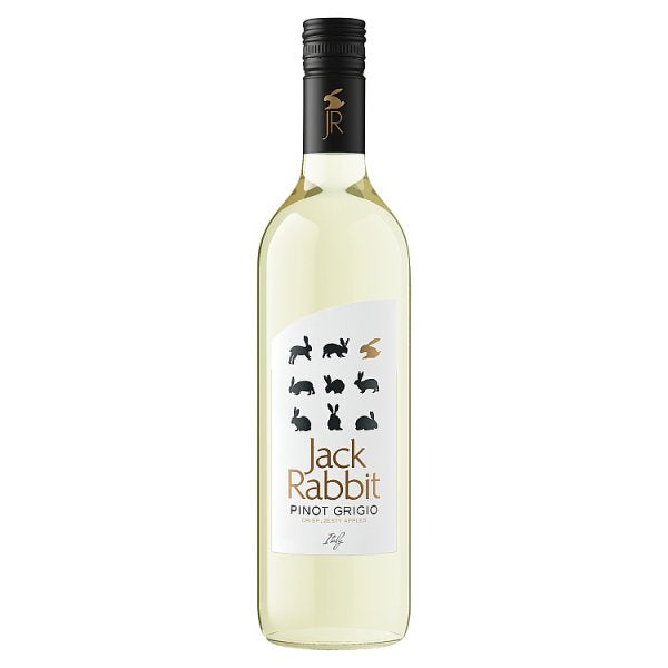 Jack Rabbit Pinot Grigio White Wine 6 x 75cl