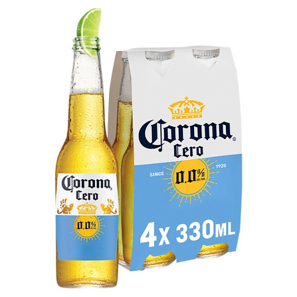 Corona Cero Lager Beer 24x330ml Bottle