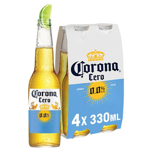 Corona Cero Lager Beer 24x330ml Bottle