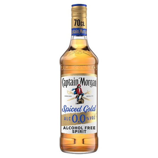 Captain Morgan Spiced Gold Alcohol Free Spirit 0.0% vol 70cl