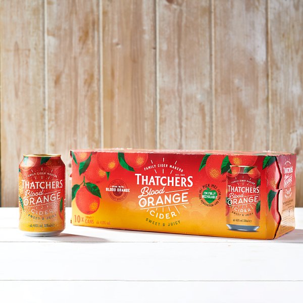 Thatchers Blood Orange Cider 10 x 330ml