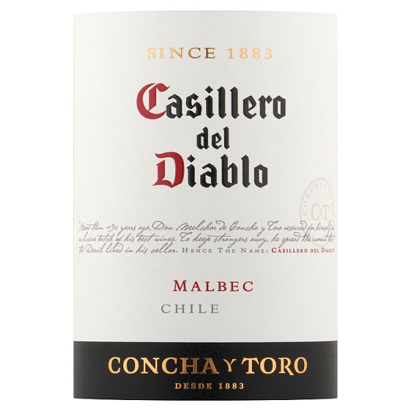 Casillero del Diablo Malbec 6 x 75cl Bottles