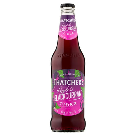 Thatchers Apple and Blackcurrant Cider 6 x 500ml