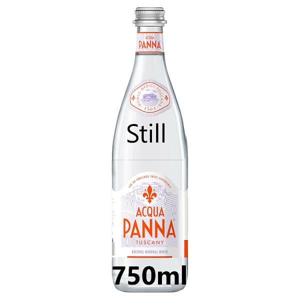 Acqua Panna Still Natural Mineral Water Glass 12 x 750ml