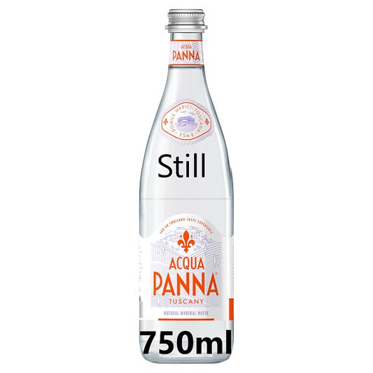 Acqua Panna Still Natural Mineral Water Glass 12 x 750ml