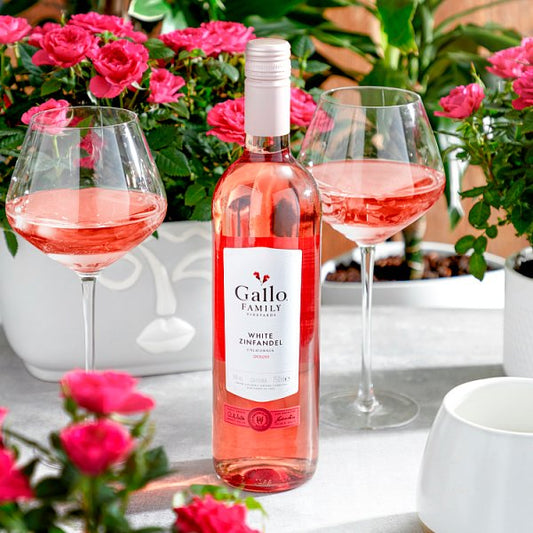 Gallo Family Vineyards White Zinfandel Rosé Wine 6 x 750ml