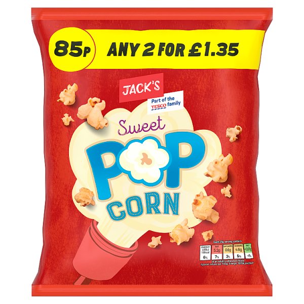 Jack's Sweet Popcorn 18 x 50g