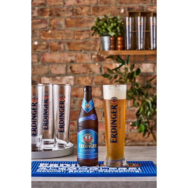 Erdinger Alkoholfrei Low Alcohol Wheat Beer 12 x 500ml Bottles