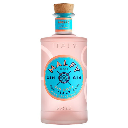 Malfy Rosa Pink Grapefruit Flavoured Gin, - 70cl Bottle