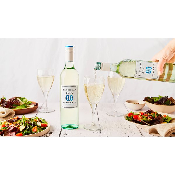 McGuigan Zero Sauvignon Blanc Alcohol Free Australian White Wine 6 x 75cl