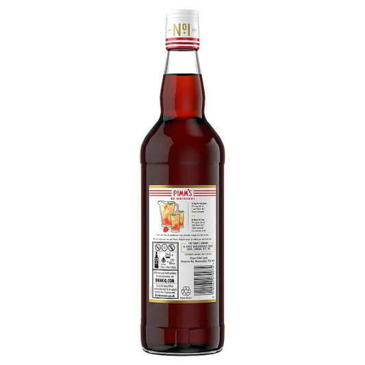 Pimm's Original No. 1 Cup Gin Based Liqueur 25% vol 70cl Bottle