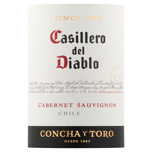 Casillero del Diablo Cabernet Sauvignon 6 x 75cl