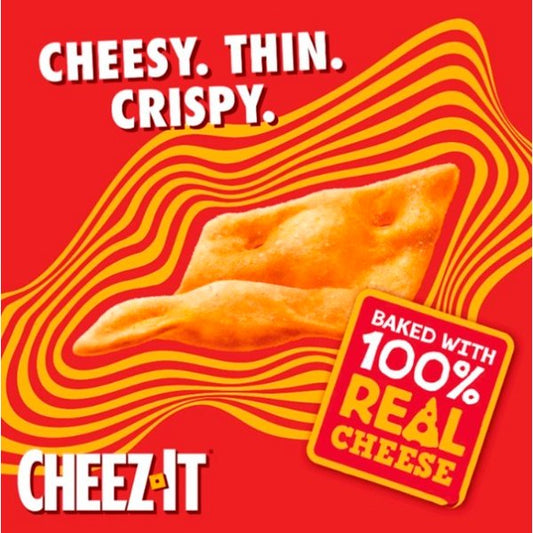 Cheez-It Double Cheese Thin & Crispy Baked Snacks 16 x 65g