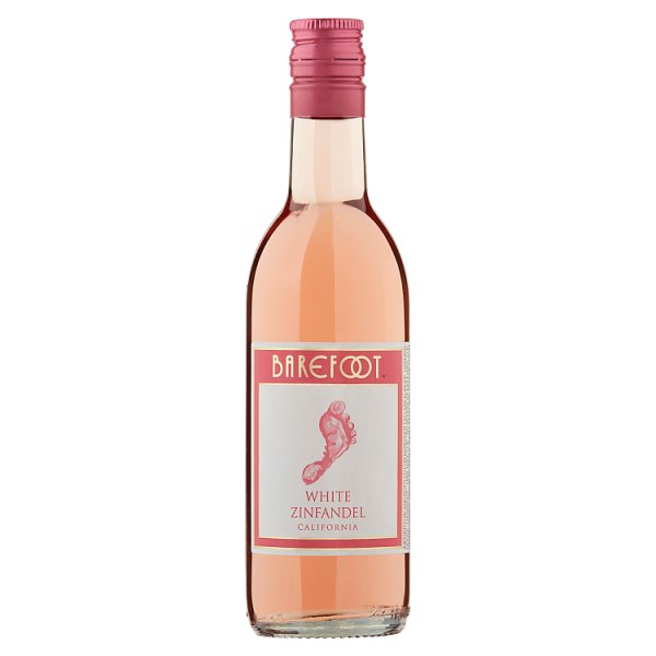 Barefoot White Zinfandel Rosé Wine 12 x 187ml