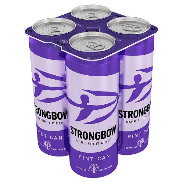 Strongbow Dark Fruit Cider Can 24 x 568ml Pint