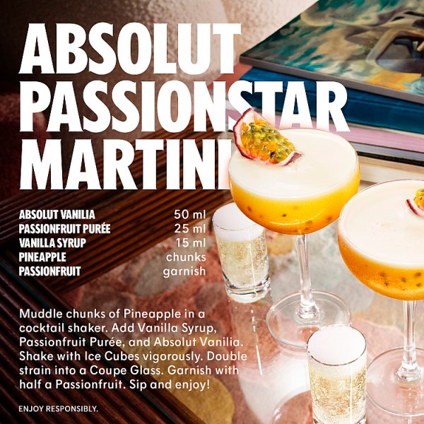 Absolut Vanilia - Vanilla Flavoured Vodka 70cl
