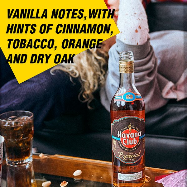 Havana Club Especial Golden Rum - 70cl Bottle