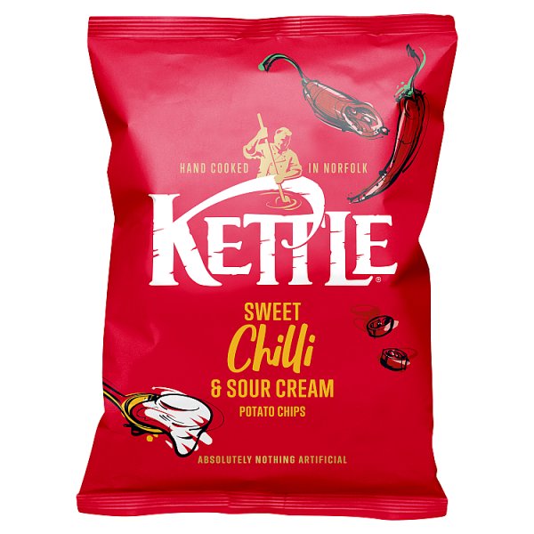 Kettle Sweet Chilli & Sour Cream Potato Chips 18 x 40g
