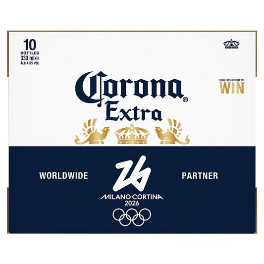 Corona Extra Premium Lager Beer Bottles 10 x 330ml