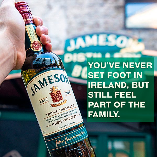 Jameson Triple Distilled Irish Whiskey 700ml