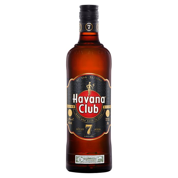 Havana Club 7 Year Old Dark Rum - 70cl Bottle