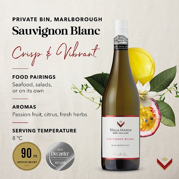 Villa Maria Private Bin Sauvignon Blanc 6 x 75cl
