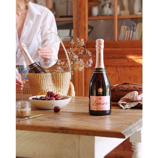 Champagne Lanson Le Rosé Création 6 x 750ml