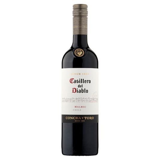 Casillero del Diablo Malbec 6 x 75cl Bottles