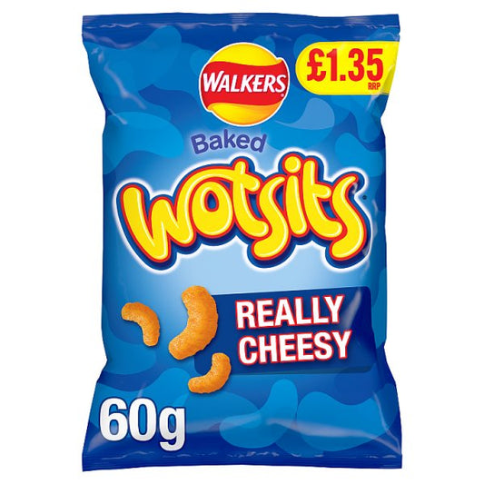 Walkers Wotsits Cheese Sharing Crisps 18 x 60g