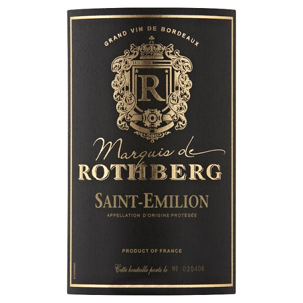 Marquis de Rothberg Saint-Emilion 6 x 75cl