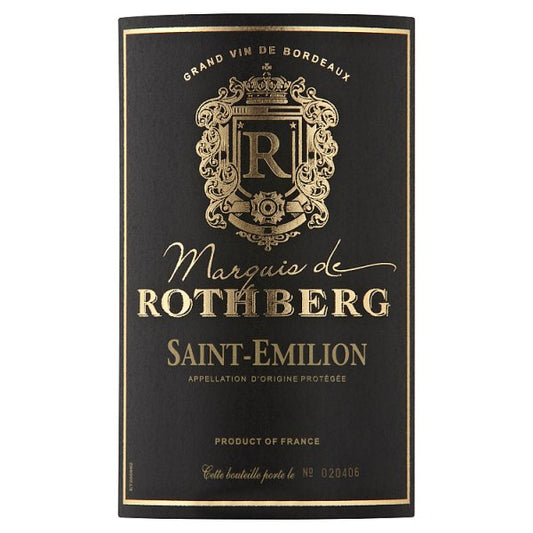 Marquis de Rothberg Saint-Emilion 6 x 75cl