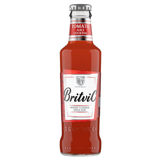 Britvic Tomato Juice Cocktail Bottle 24 x 200ml NRB