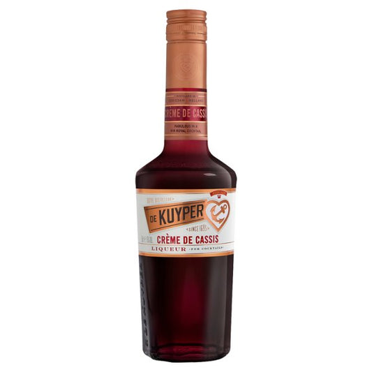 De Kuyper Crème de Cassis Cocktail Liqueur - 50cl Bottle