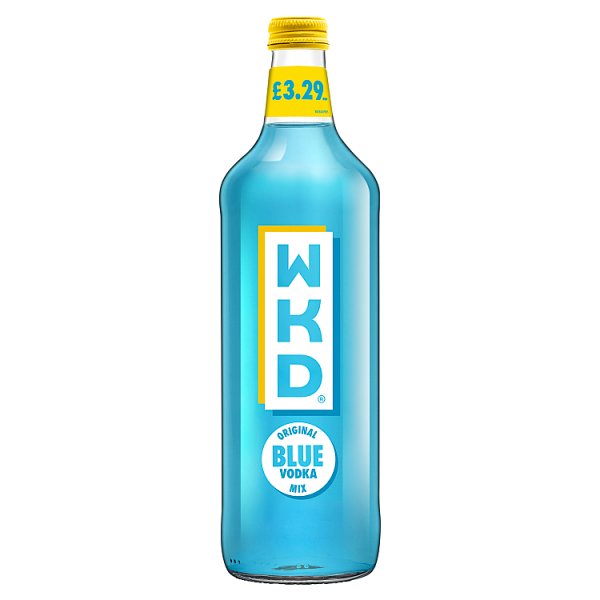 WKD Original Blue Vodka Mix 6 x 700ml
