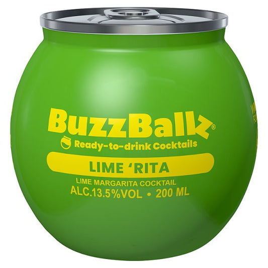 BuzzBallz Lime 'Rita Margarita Cocktail 12 x 200ml