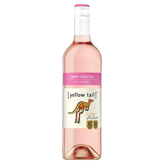 Yellow Tail Jammy Rosé Roo Wine 6 x 750ml