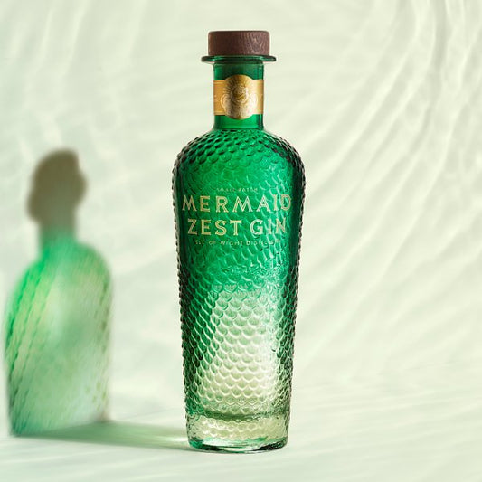 ISLE OF WIGHT DISTILLERY Mermaid Zest Gin - 70cl Bottle