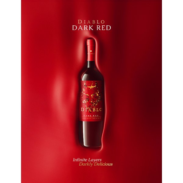 DIABLO Dark Red Wine 6 x 75cl Bottles