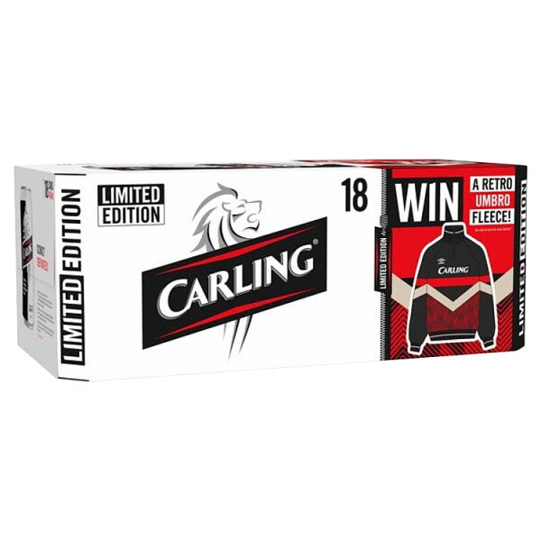 Carling Original Lager Beer Can 18 x 440ml