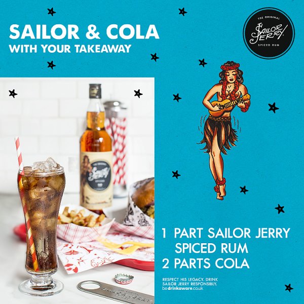 Sailor Jerry The Original Spiced Caribbean Rum 70cl