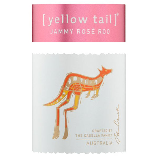 Yellow Tail Jammy Rosé Roo Wine 6 x 750ml