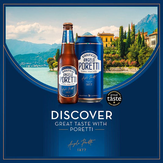 Birrificio Angelo Poretti Premium Lager Beer 24 x 440ml Cans