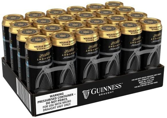 Guinness Microdraught Stout 24 x 558ml Cans