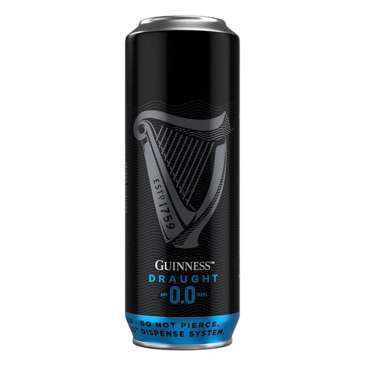 Guinness Microdraught 0.0% Alcohol Free Stout Beer 24 x 558ml Cans