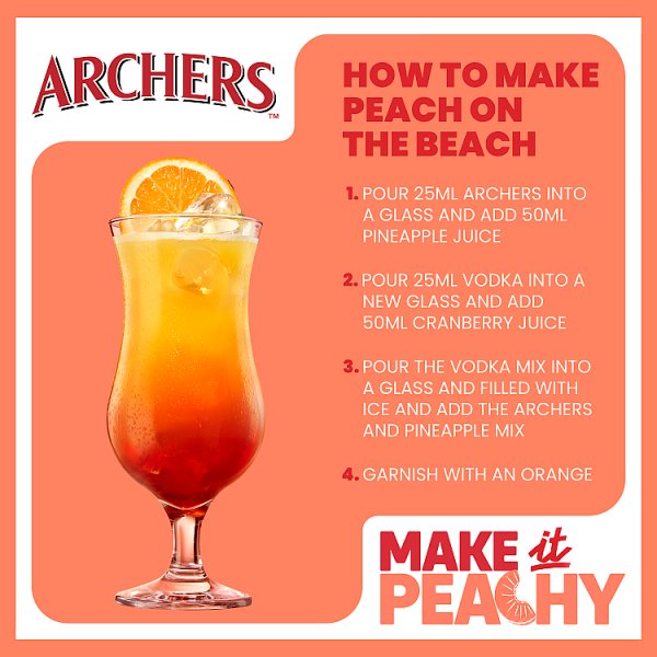 Archers Schnapps - 70cl Bottle