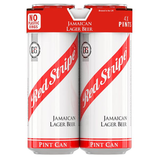 Red Stripe Jamaican Lager Beer 24 x 568ml