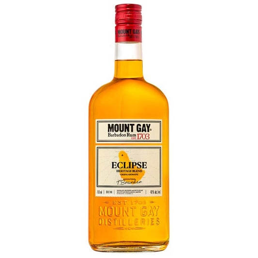Mount Gay Eclipse Barbados Golden Rum - 70cl Bottle