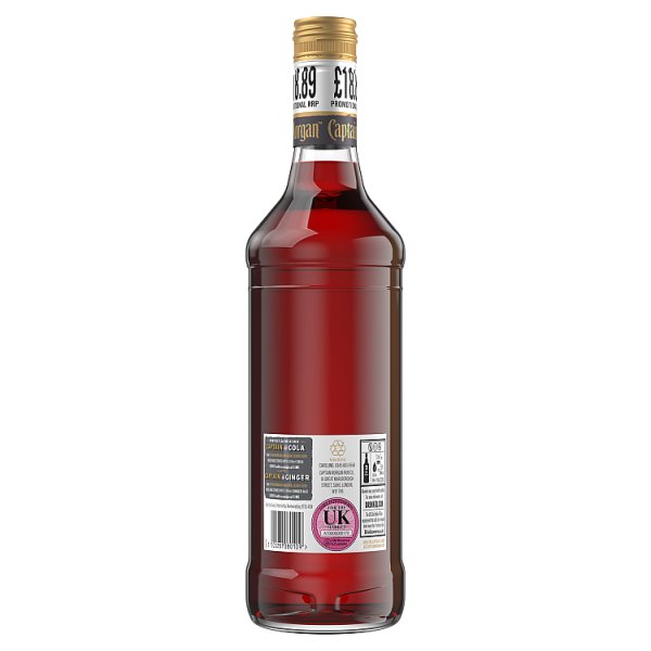 Captain Morgan Dark Rum 40% vol 70cl Bottle