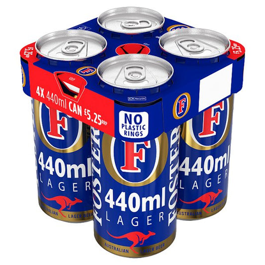 Foster's Beer Lager 3.4% ABV Multipack Can 24 x 440ml